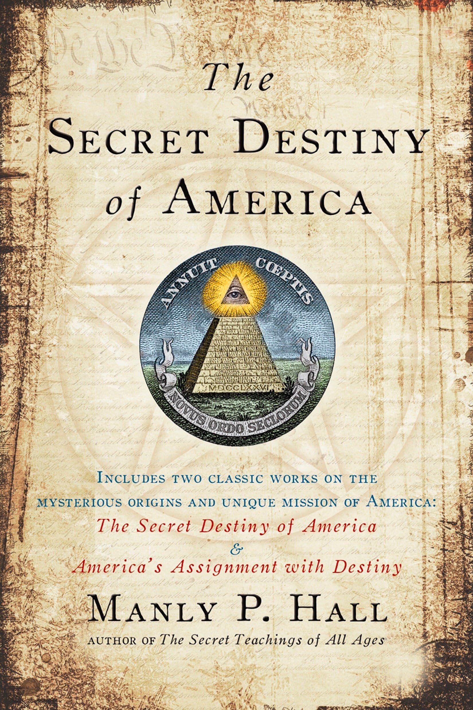 Secret Destiny of America by Manly P Hall PAPERBACK 9781585426621