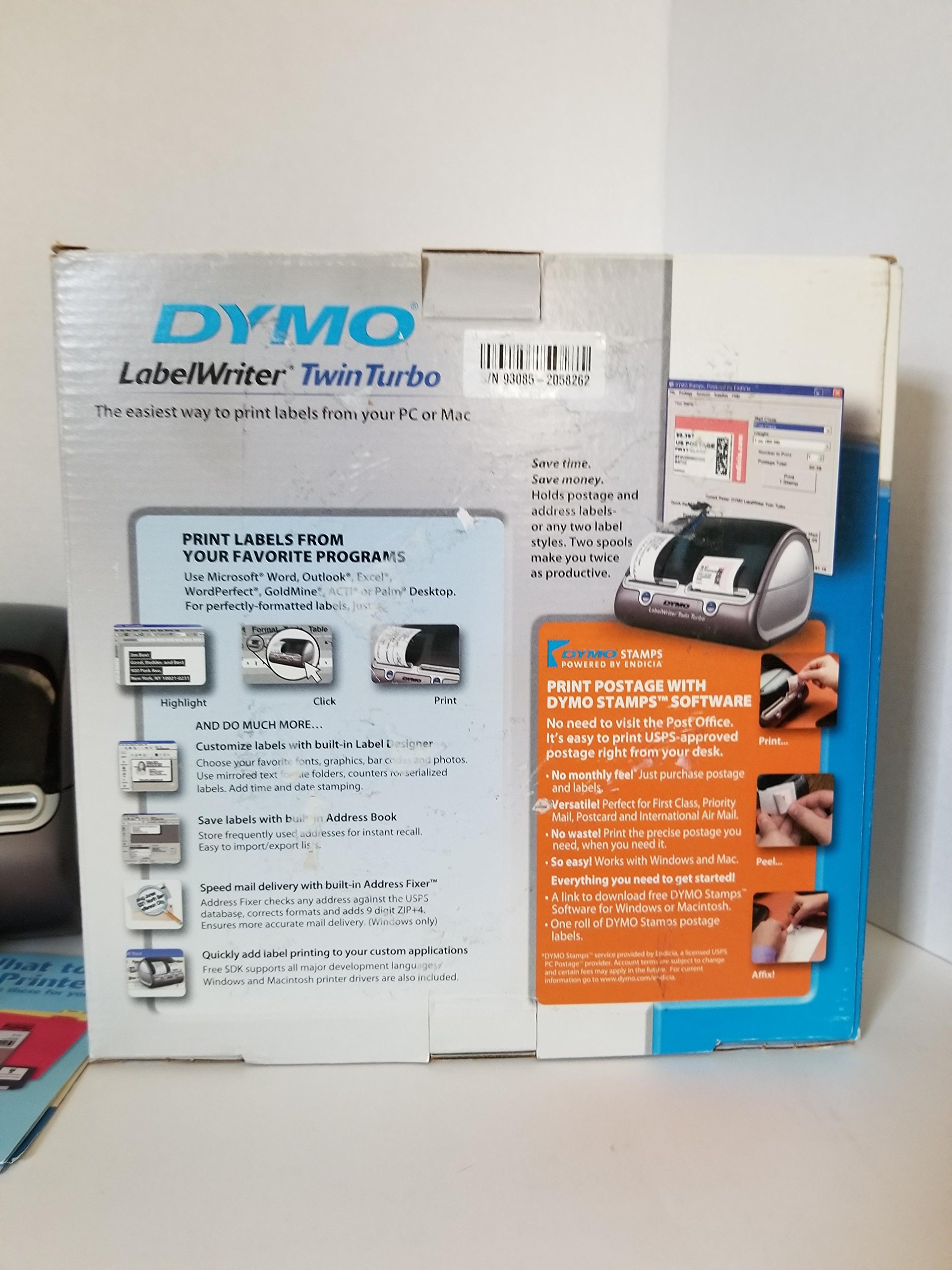 Amazon.com : DYMO LabelWriter Twin Turbo (69115) : Electronic