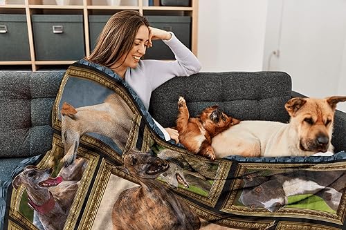 Vista 51 de Samoyed - Manta para mujeres, hombres y niños, regalos para amantes de los perros, manta de franela suave, acogedora, ligera y cálida para Samoyedo