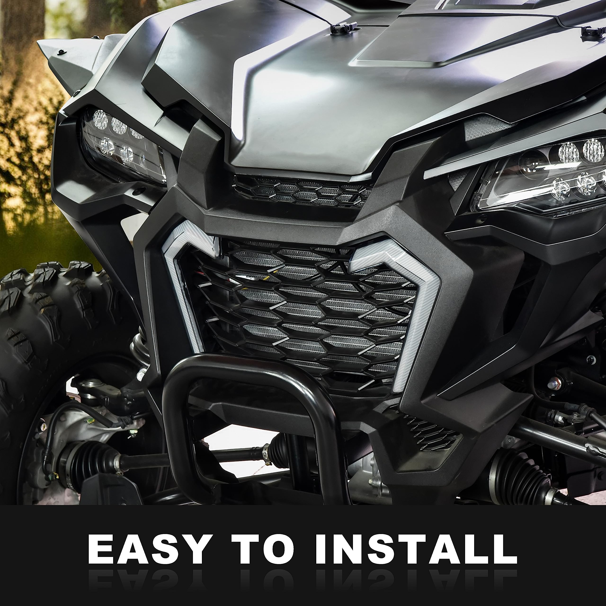 SAUTVS Luci a LED per indicatori di direzione per Honda Talon 1000, luci di accento per griglia anteriore, luci di accento per Honda Talon 1000R, 1000X, 1000X-4, accessori 2019-2022 (2 pezzi)