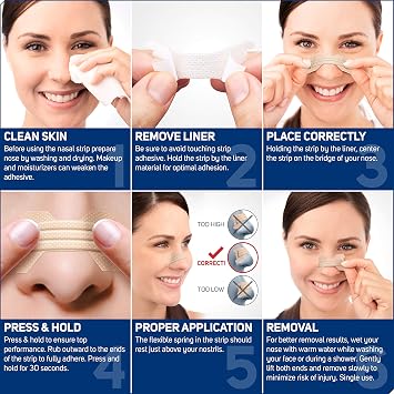 Clear Passage Nasal Strips Extra Strength, Tan, 26 Count | Works Instantly to Improve Sleep, Reduce Snoring, Relieve Nasal Congestion Due to Colds & Allergies