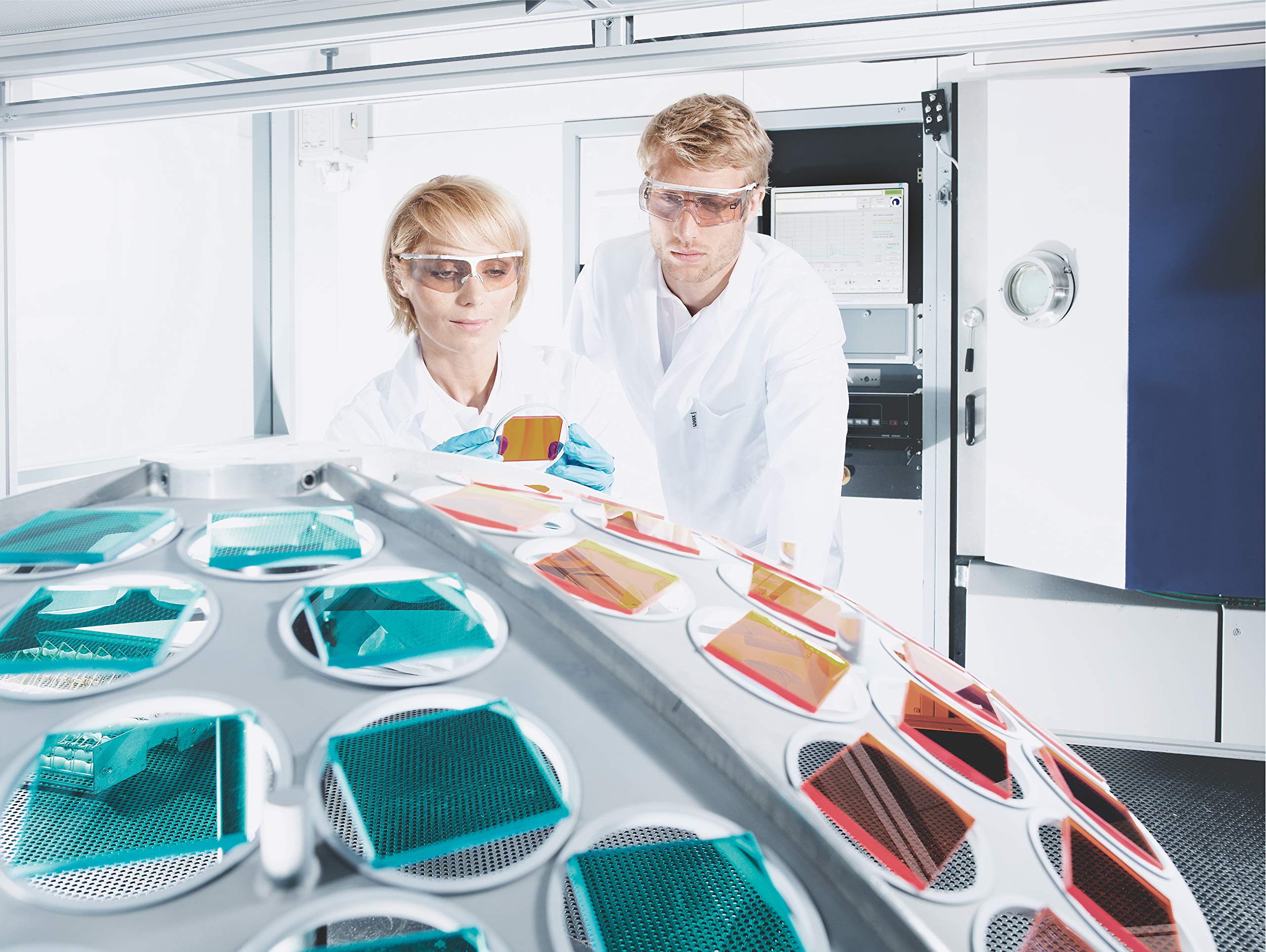 Uvex 239 Abrigo de trabajo para mujer - Abrigo blanco de laboratorio para mujer, manga larga y corte entallado