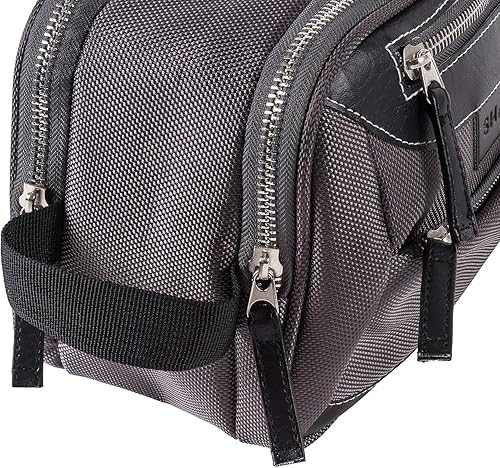 Miniatura 3 de SHANY Toiletry Bag for Men, Large Travel Shaving Dopp Kit Water-resistant Multi Compartment Toiletries Organizer Cosmetic Bags