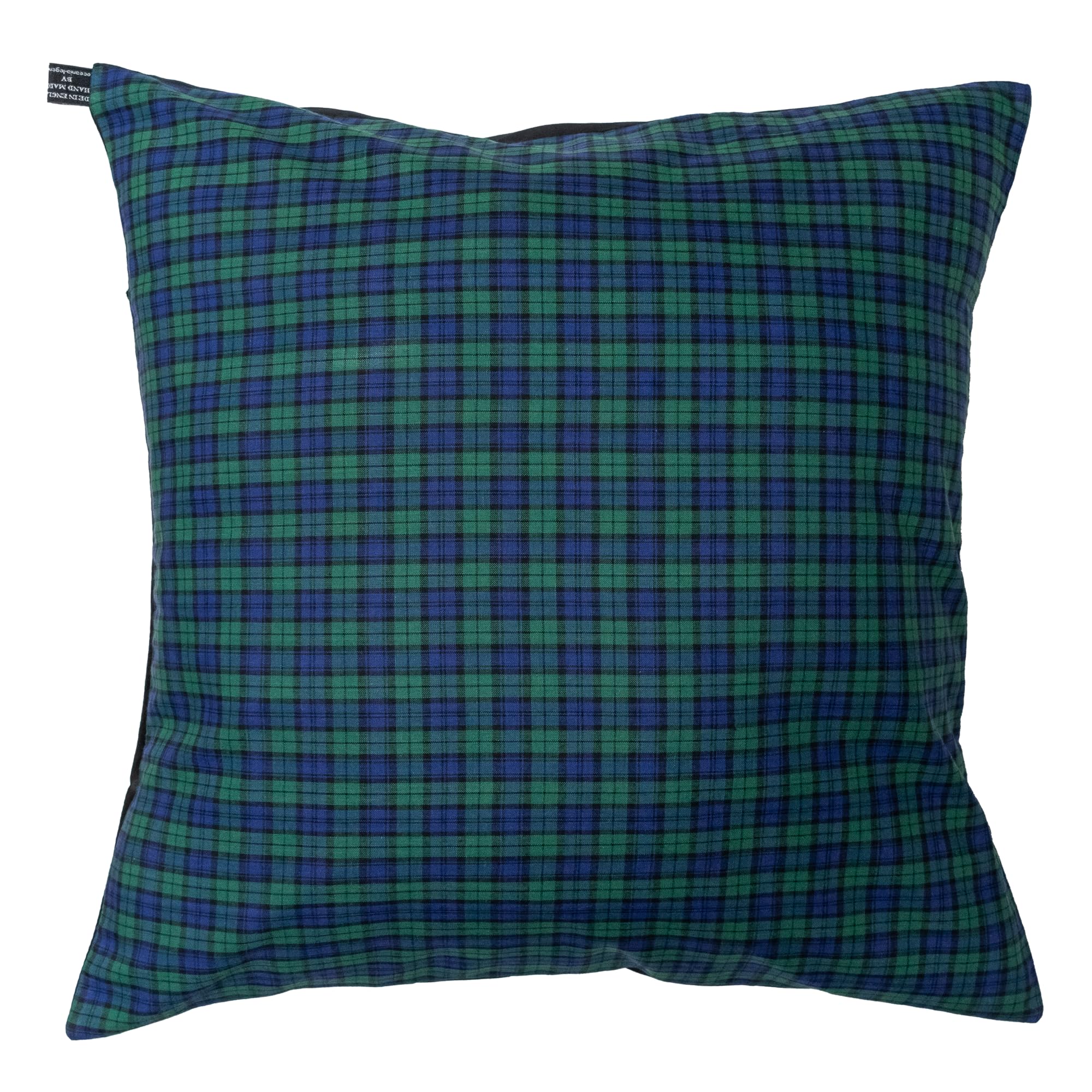 Blue Tartan Cushion Cover - fits an 18" x 18" cushion pad