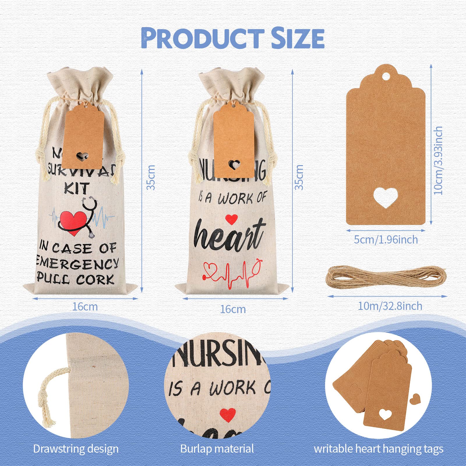Nicu Krankenschwester-Geschenk – Stylische Make-up-Tasche Mit Reißverschluss, Wasserabweisend & Vielseitig Nutzbar