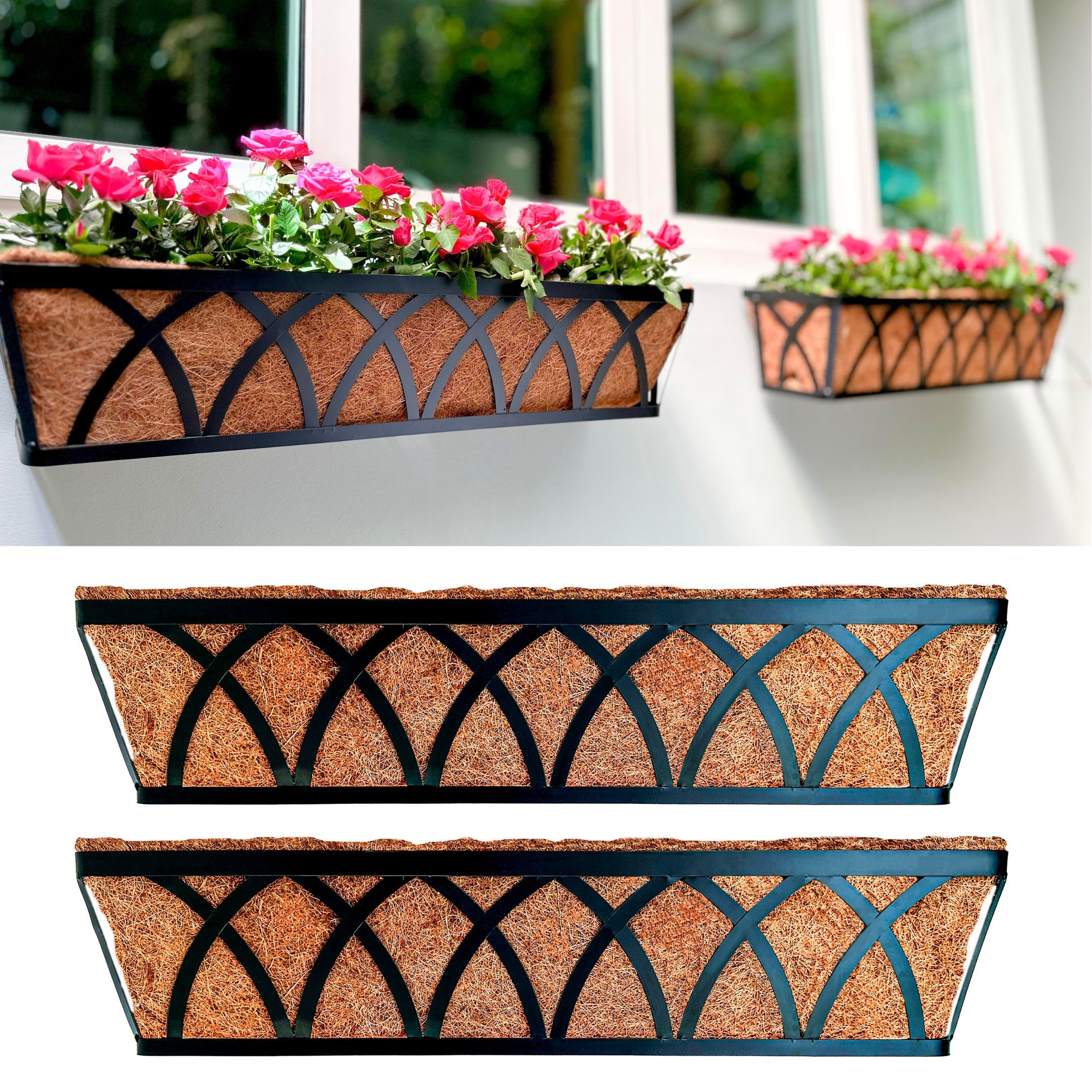 LaLaGreen Wall Planters 2-Pack