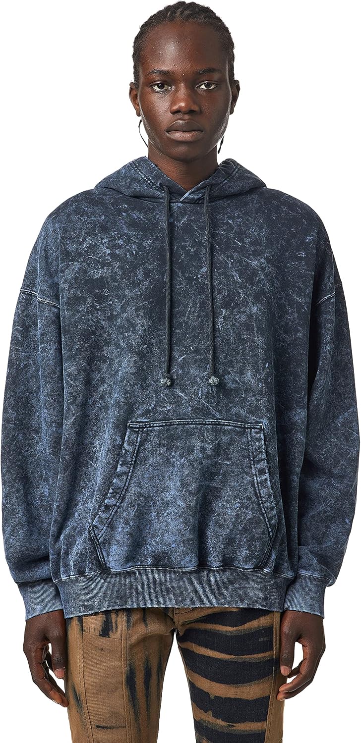 diesel  デザインパーカー　XS DIESEL（ディーゼル） パーカー メンズ ブランド プルオーバー S-GINN