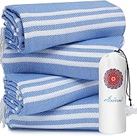 Vista 43 de Antfuny Toallas de playa turcas Esenciales para vacaciones Secado rápido Sin arena De gran tamaño Toalla de baño Piscina Natación Toalla extra