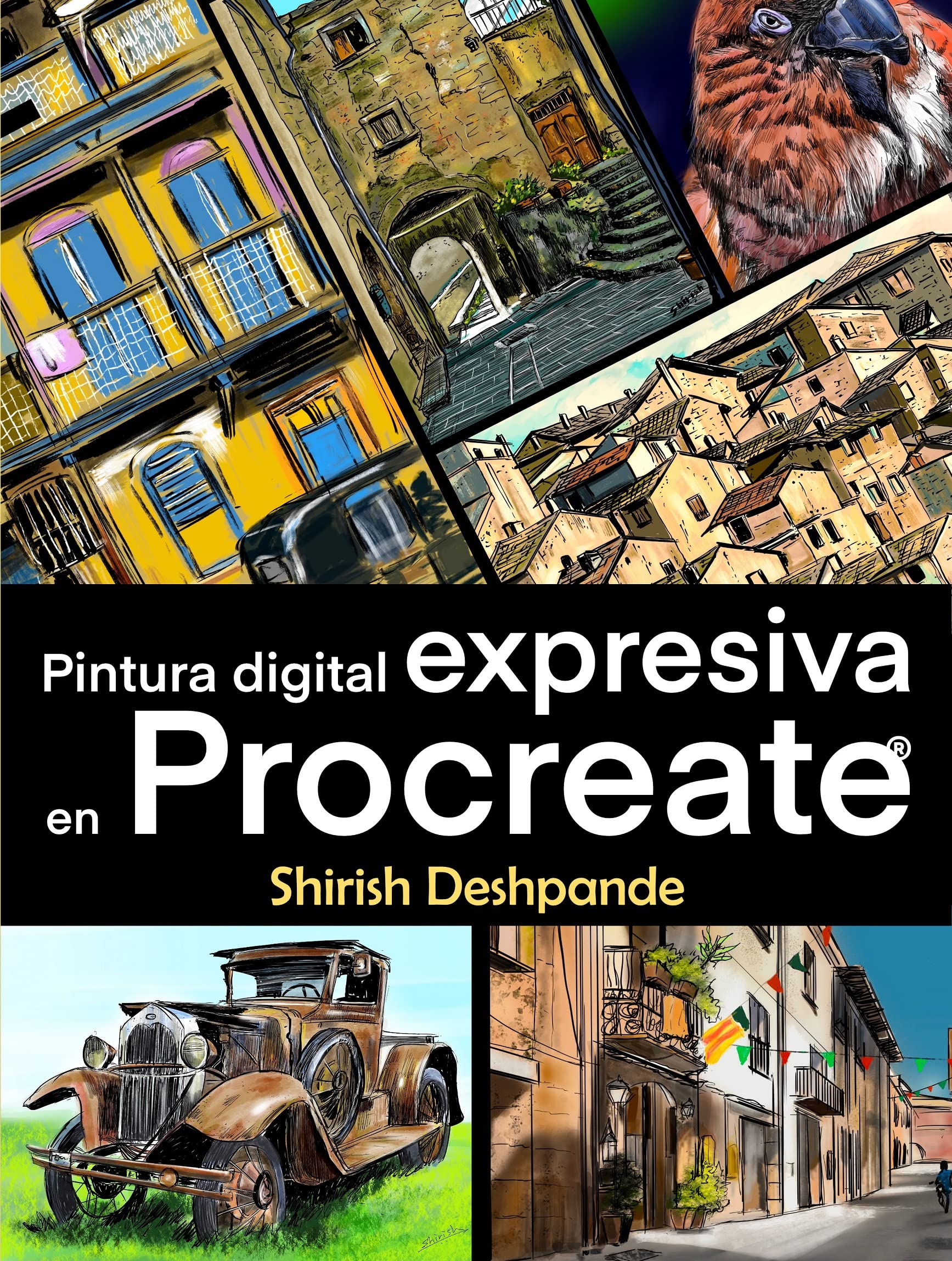 Livre peinture digitale Procreate sur iPad guide illustration expressive
