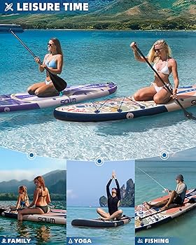 SOWM のインフレータブル（空気入れ式）パドルボード11'x33\" in Amazon | SOWM 11'x33''スタンドアップインフレータブルパドル