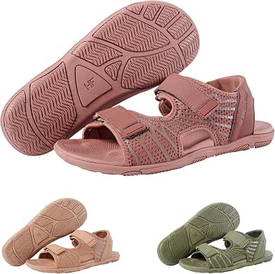Hike Footwear HF Baresandals III – Outdoor & Lightweight Barefoot Sandals for Natural Foot Movement, Adjustable Fit Unisex With Zero Drop Flexible Sole
