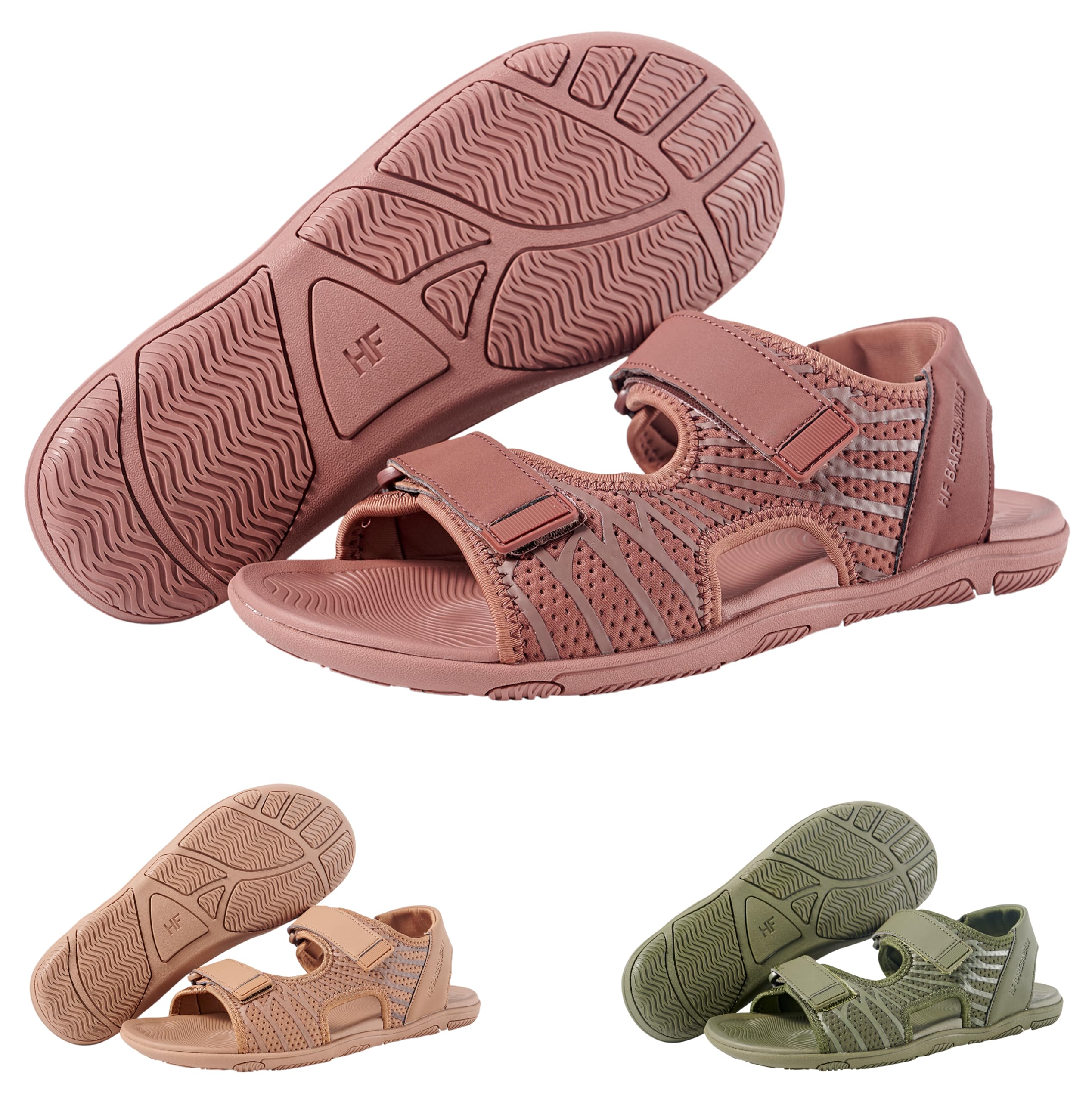 hike footwear HF Baresandals III – Outdoor & Lightweight Barefoot Sandals for natural foot movement, Adjustable Fit Unisex With Zero Drop Flexible Sole-picture-41