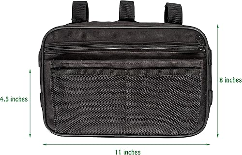 Miniatura 2 de MDSTOP Bolsa de almacenamiento con asas de agarre para pasajeros para Jeep Wrangler JK TJ YJ CJ MINGLI 1965-2017 y Jeep Gladiator JT 2020,