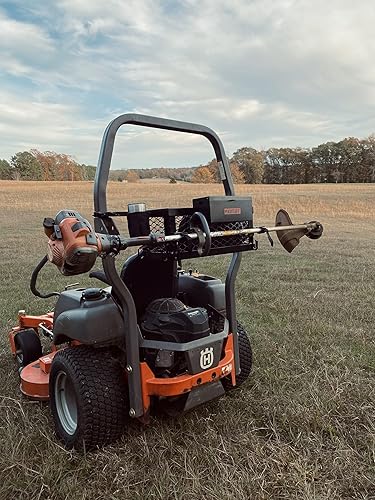 Miniatura 9 de Cesta de tractor ROPSRIDER XHD de alta resistencia, se adapta a la mayoría de barras ROPS de tractor y cortacésped de giro cero, modelo MTF100