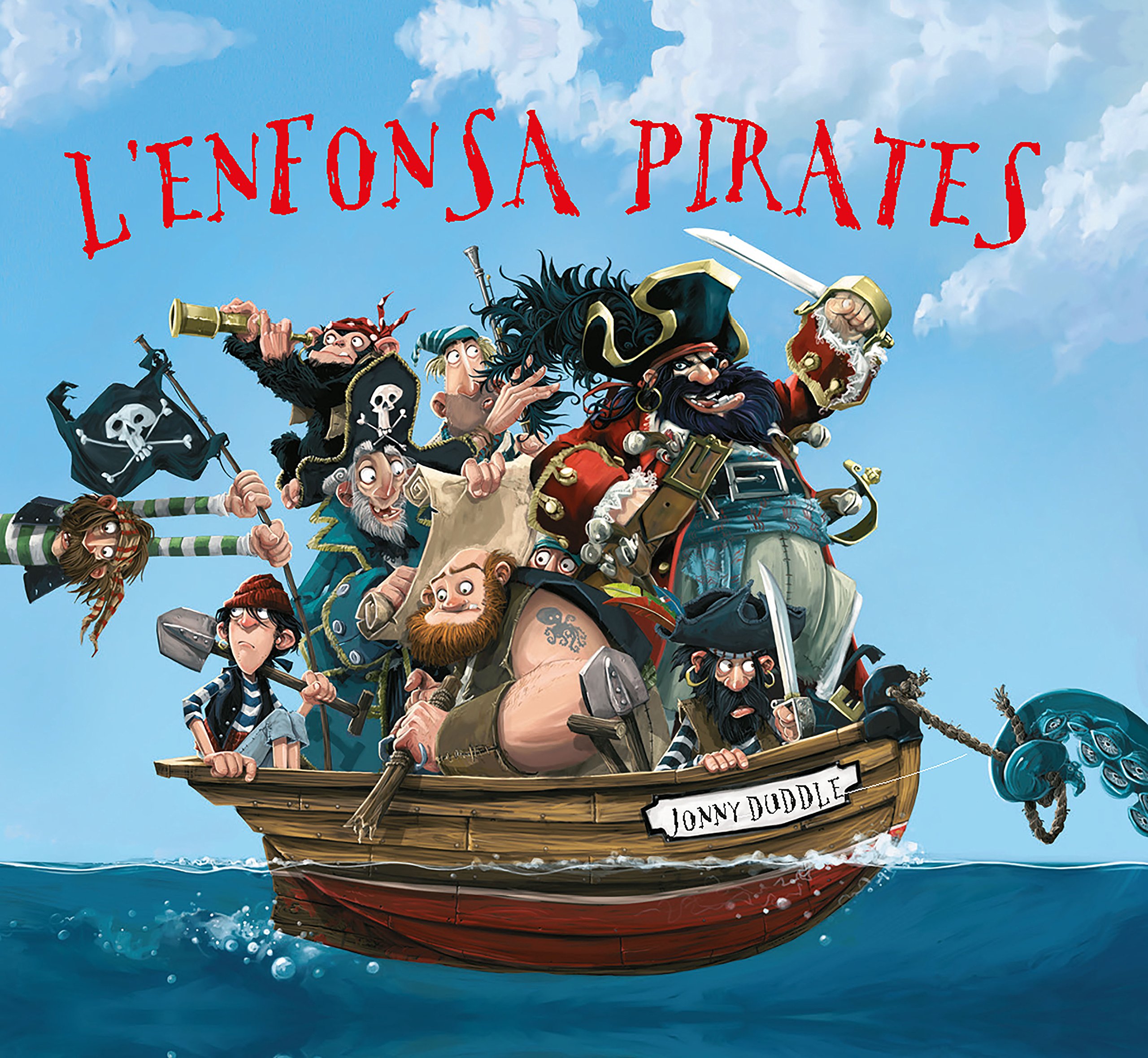 L'enfonsa pirates: Llibre de pirates per a nens de 4 anys: de l'il·lustrador de Harry Potter! Llibre en català
