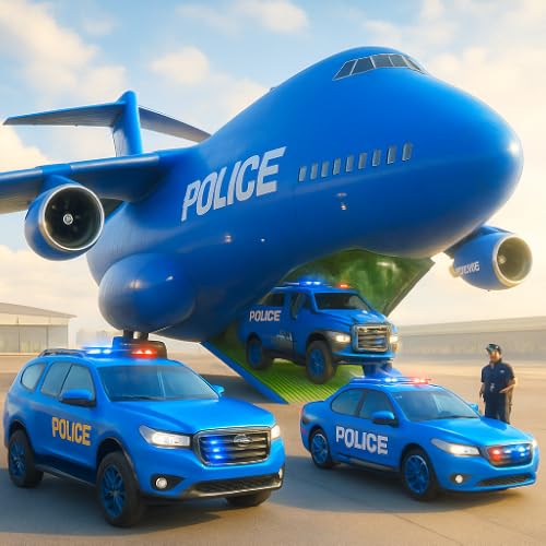 Avion de police de la police des États-Unis Avion de transport avion de vol 2018