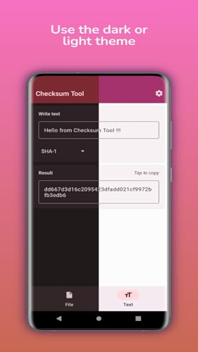 Checksum Tool Hash your files
