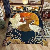 Vista 11 de Funda de Edredón de Gatos Galaxia Tamaño Full, Juego de Ropa de Cama Gótica de Luna Estrellada y Constelación 3 piezas para Decoración de Habitación