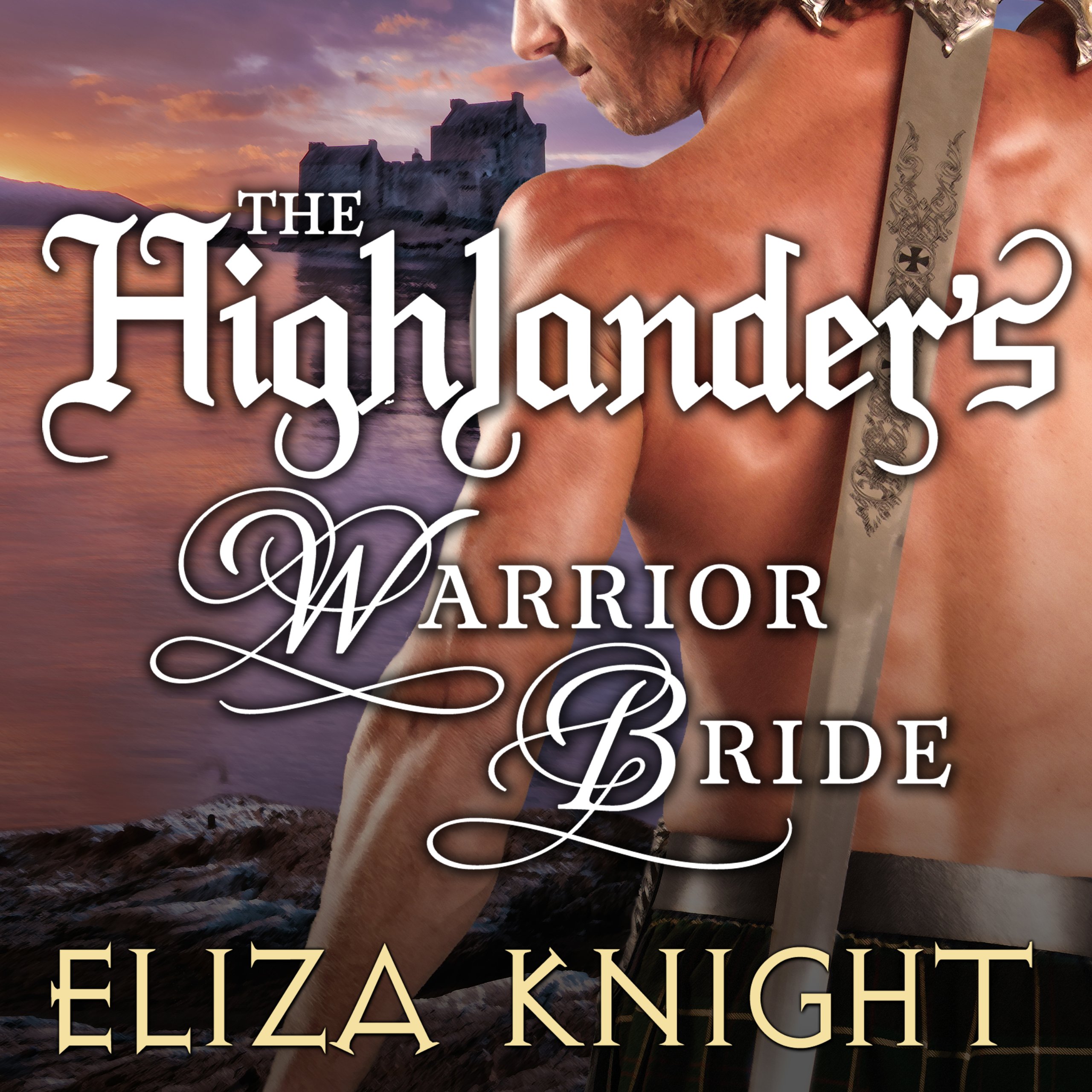 Cover art for The Highlander's Warrior Bride