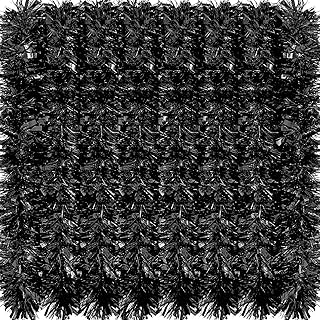 WILLBOND 26.2 Feet Christmas Tinsel Garland Xmas Party Metallic Tinsel Twist Garland Glitter Christmas Tree Hanging Wreath...