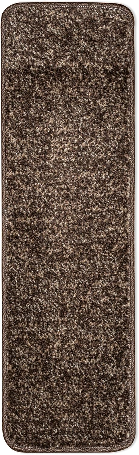 Black Friday Clearance Natural Area Rugs Brown Caesar DIY Pet Friendly Polyester Carpet Stair Treads/Rugs 9 x 29 (8)