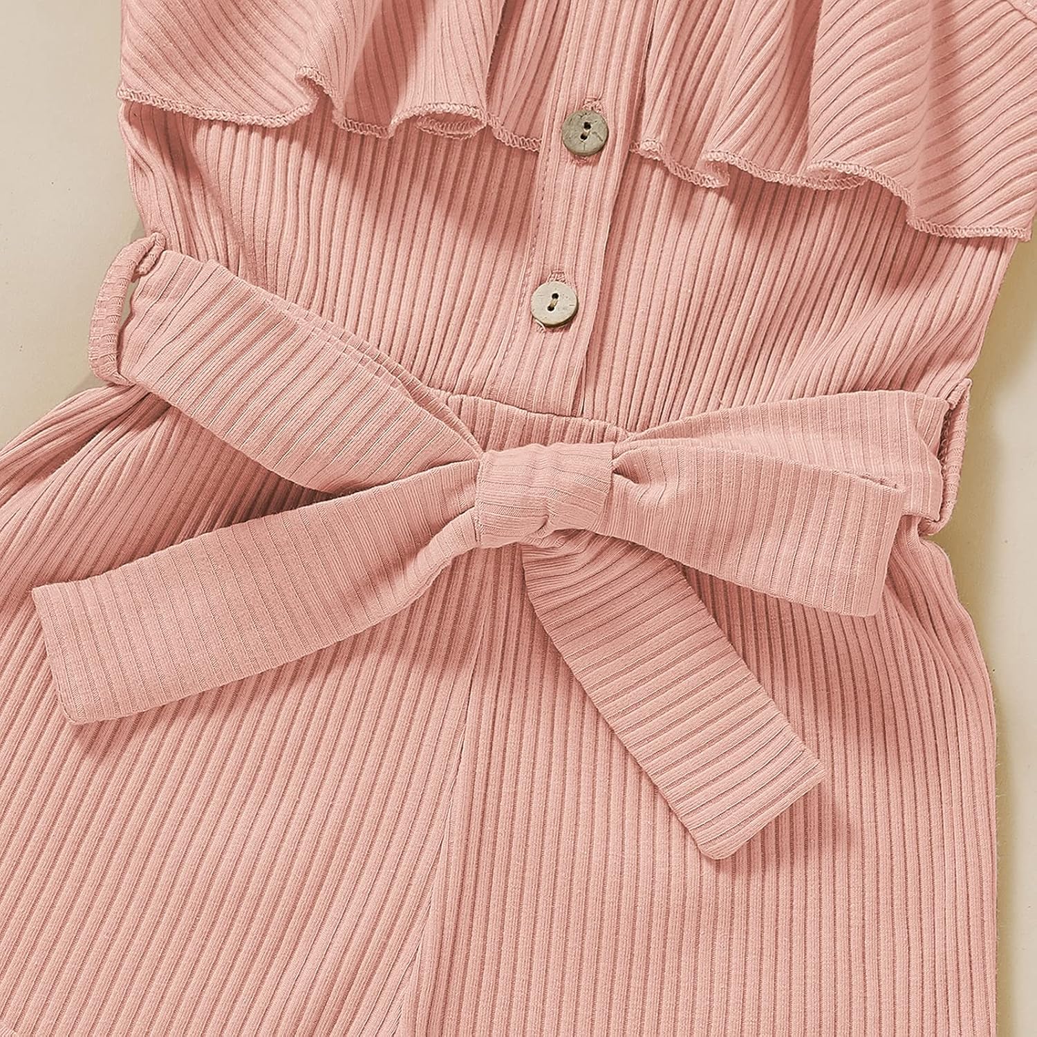 Toddler Girl Clothes Baby Summer Sleeveless Clothing Cute Halter Romper One-piece Jumpsuit Summer Clothes Set 1-5T - Image 5