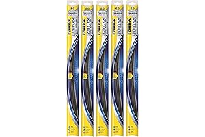 Rain-X Latitude Water Repellency Wiper Blade | Pack of 5 | 17" | 5079283-2-5PK