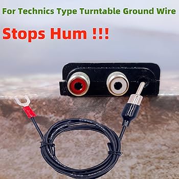 Amazon.co.jp: Komitasui 蓄音機 ターンテーブル アース線 Technics SL