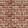 Red Brick Self Adhesive Wallpaper, Brick Effect Peel and Stick Wallpaper, Waterproof Vinyl Vintage Wallpaper, Wall Sticker for Christmas Decor House Wall Furniture Renovation, ZW014415