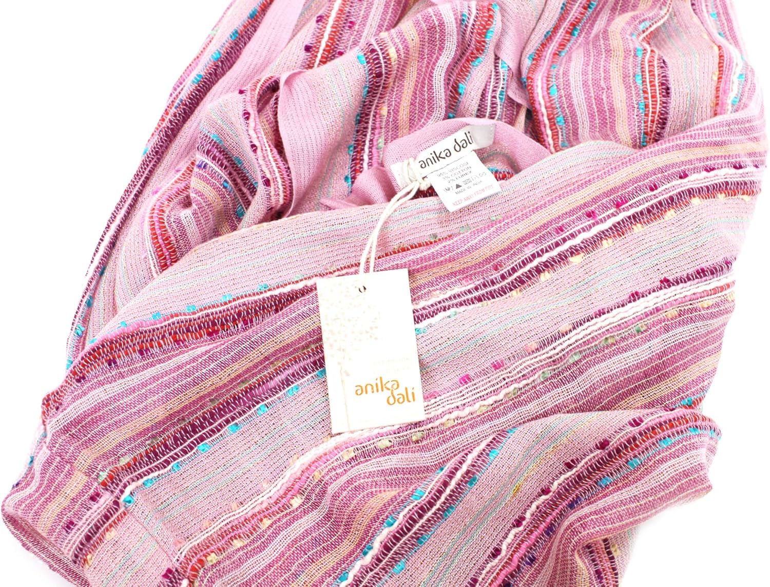 Anika Dali (15 Colors) Shimmer Sparkle Infinity Scarf, Women's Festival Bliss Lightweight Fashion Shawl - Image 5