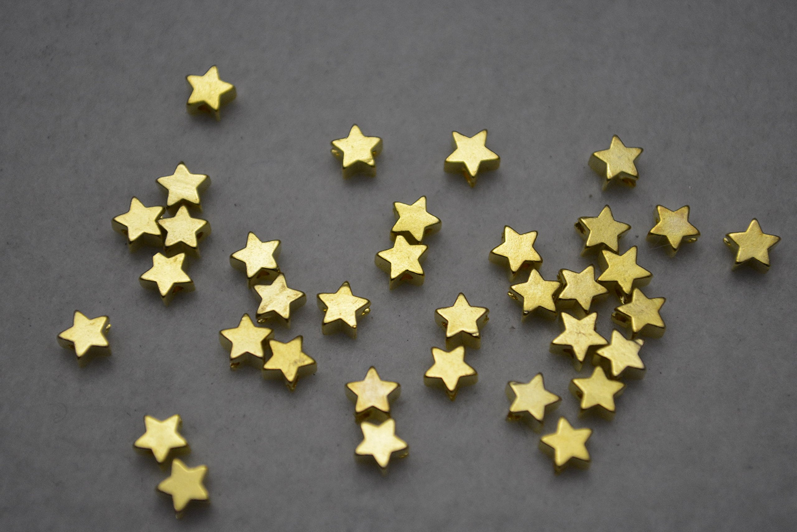 Amazon.co.jp: 【 ビーズクラブ 】 アクセサリーパーツ ロンデル 星
