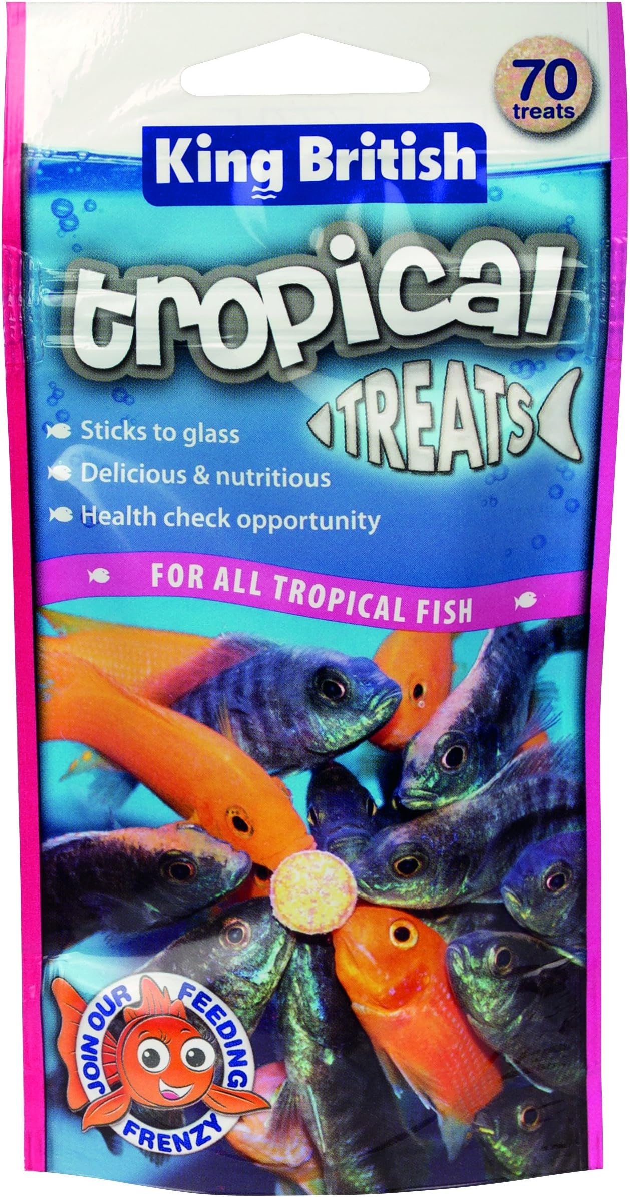King British Tropical Fish Treats, 40g