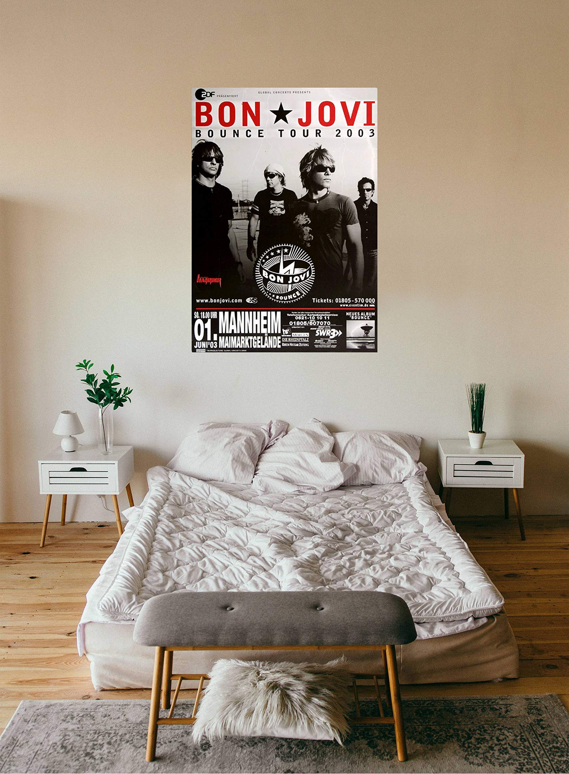 Bon Jovi - Bounce 2003 - Poster, Concertposter, Concert : Amazon