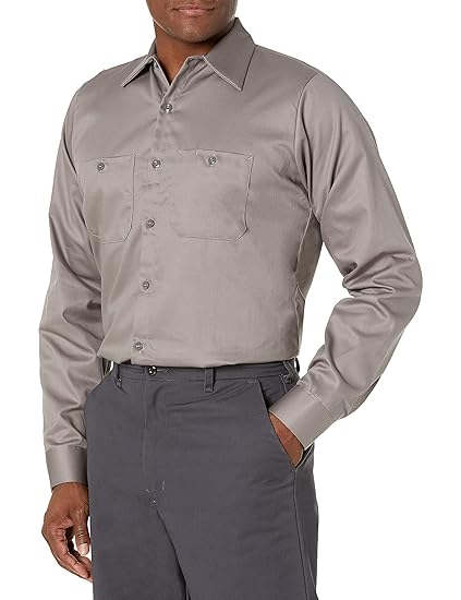 Red kap long sleeve work shirts Clearance