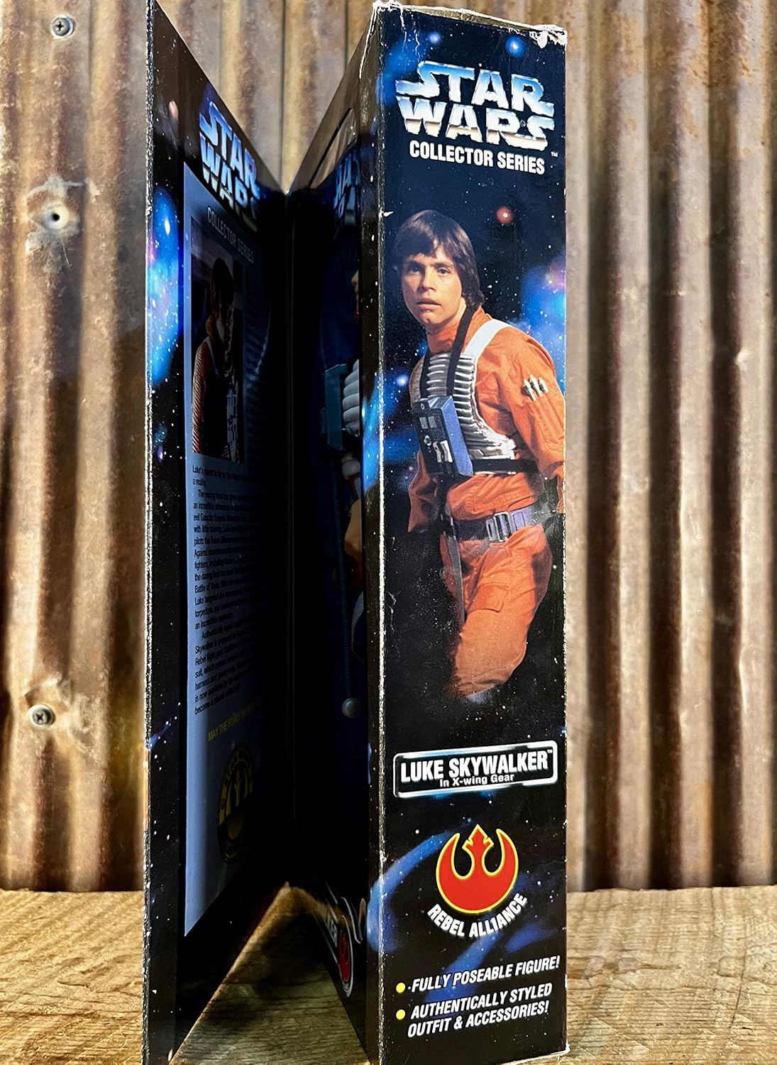 Star Wars Collector Series 12" Luke Skywalker in X-wing Gear Doll Figure By Kenner