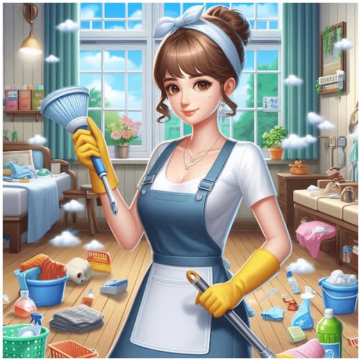 Big Messy Home Cleaning Games : House Cleaning - Clean Up