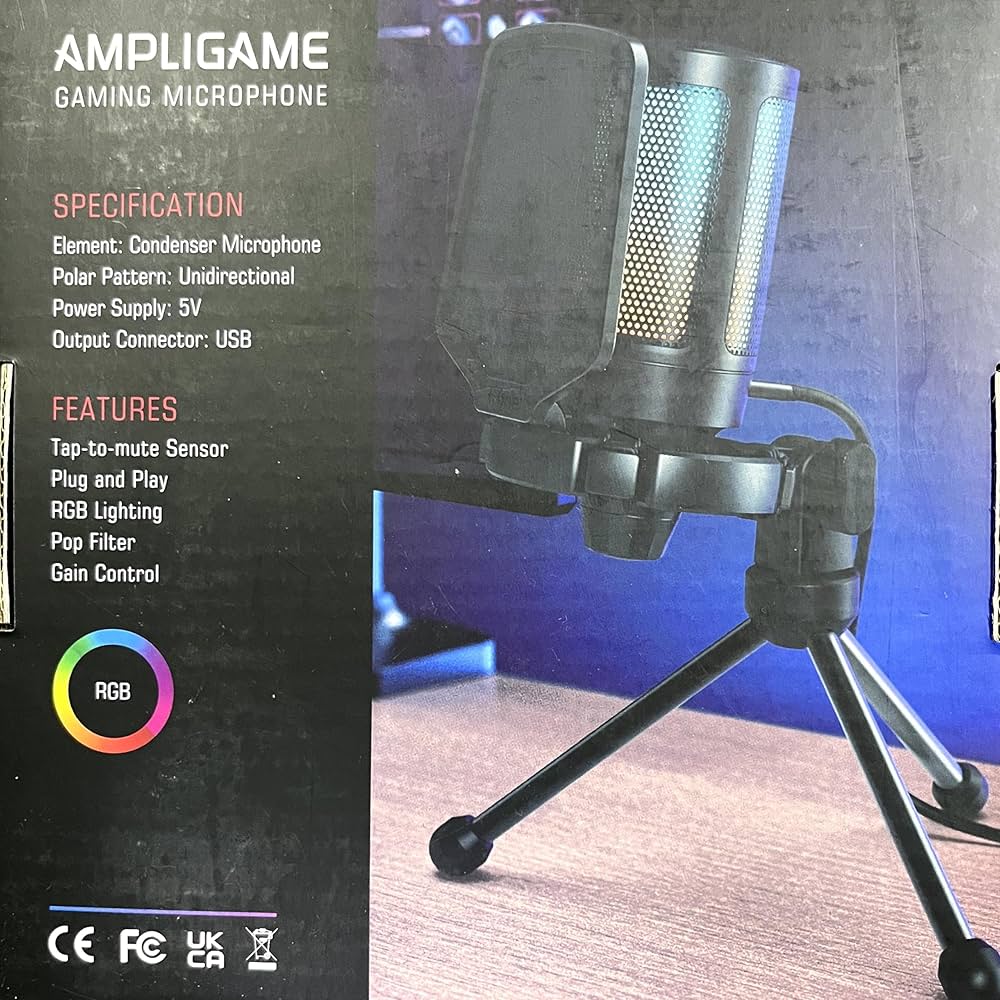 fifine マイクロフォン Amazon.co.jp: FIFINE USB コンデンサーマイク ゲーマー向け RGB