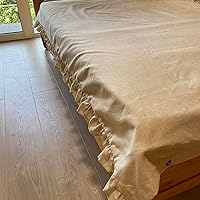 Vista 4 de Hemp Duvet Cover with Ruffles 1pc - only Duvet Cover (EU King 220x220 cm)