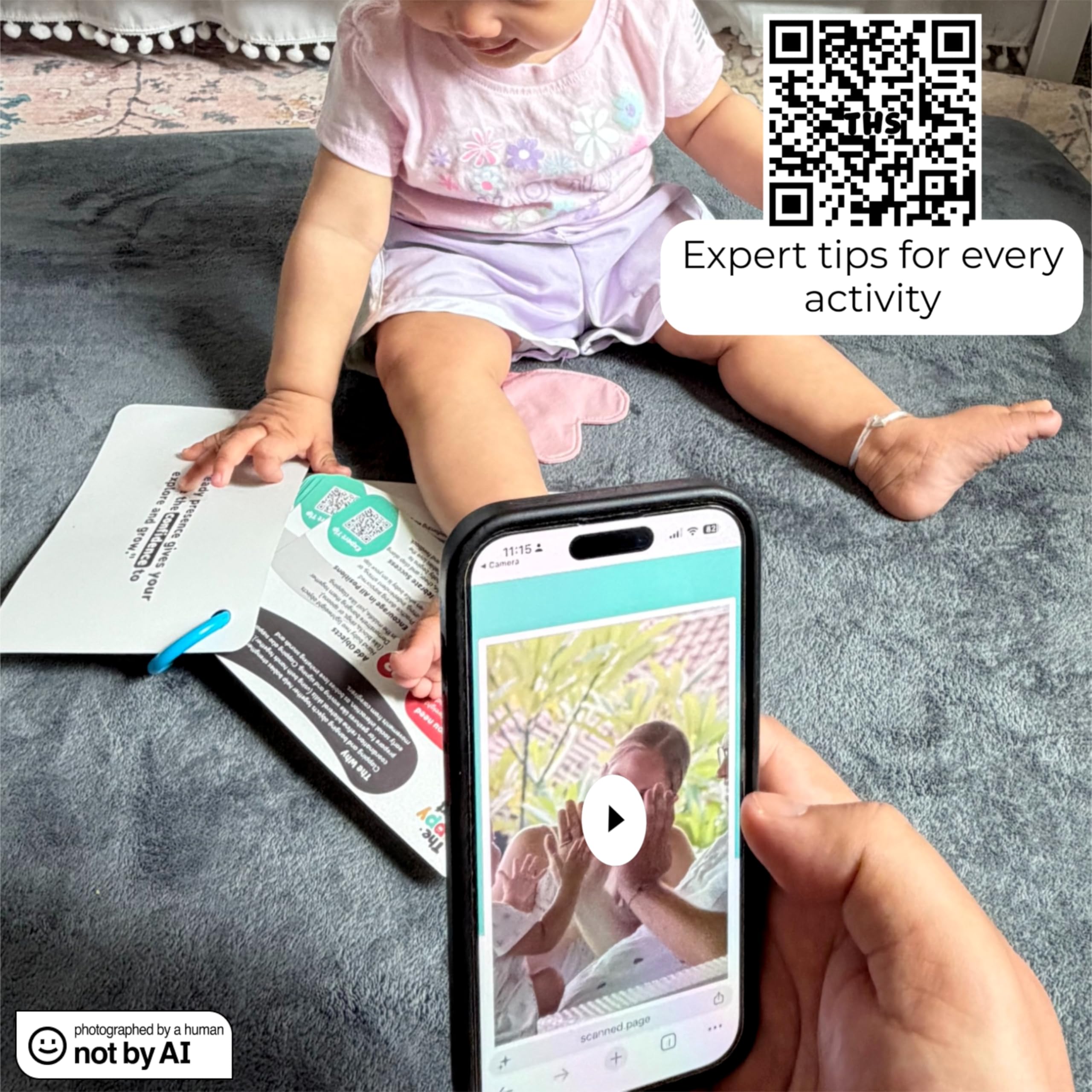 Happy Start Cartes d'activités primées pour bébé, 0 à 12 mois