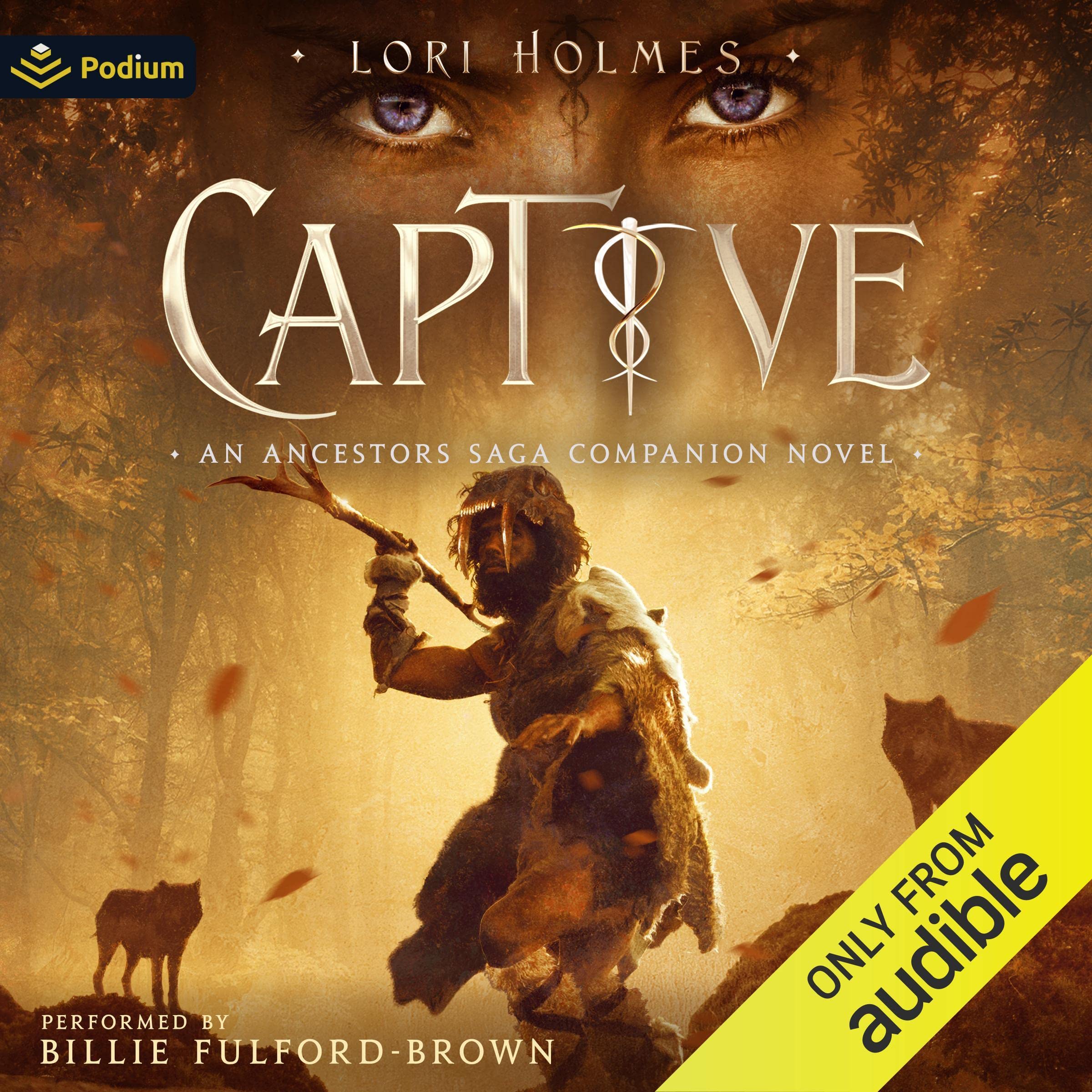 Cover art for Captive: The Ancestors Saga, Book 2.5