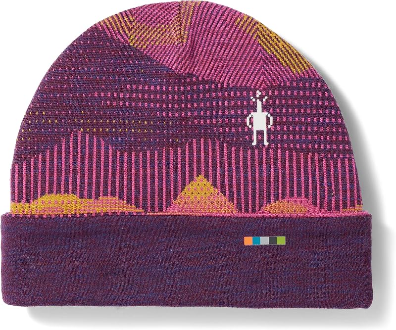 Smartwool Kid's Thermal Merino Reversible Pattern Cuffed Beanie