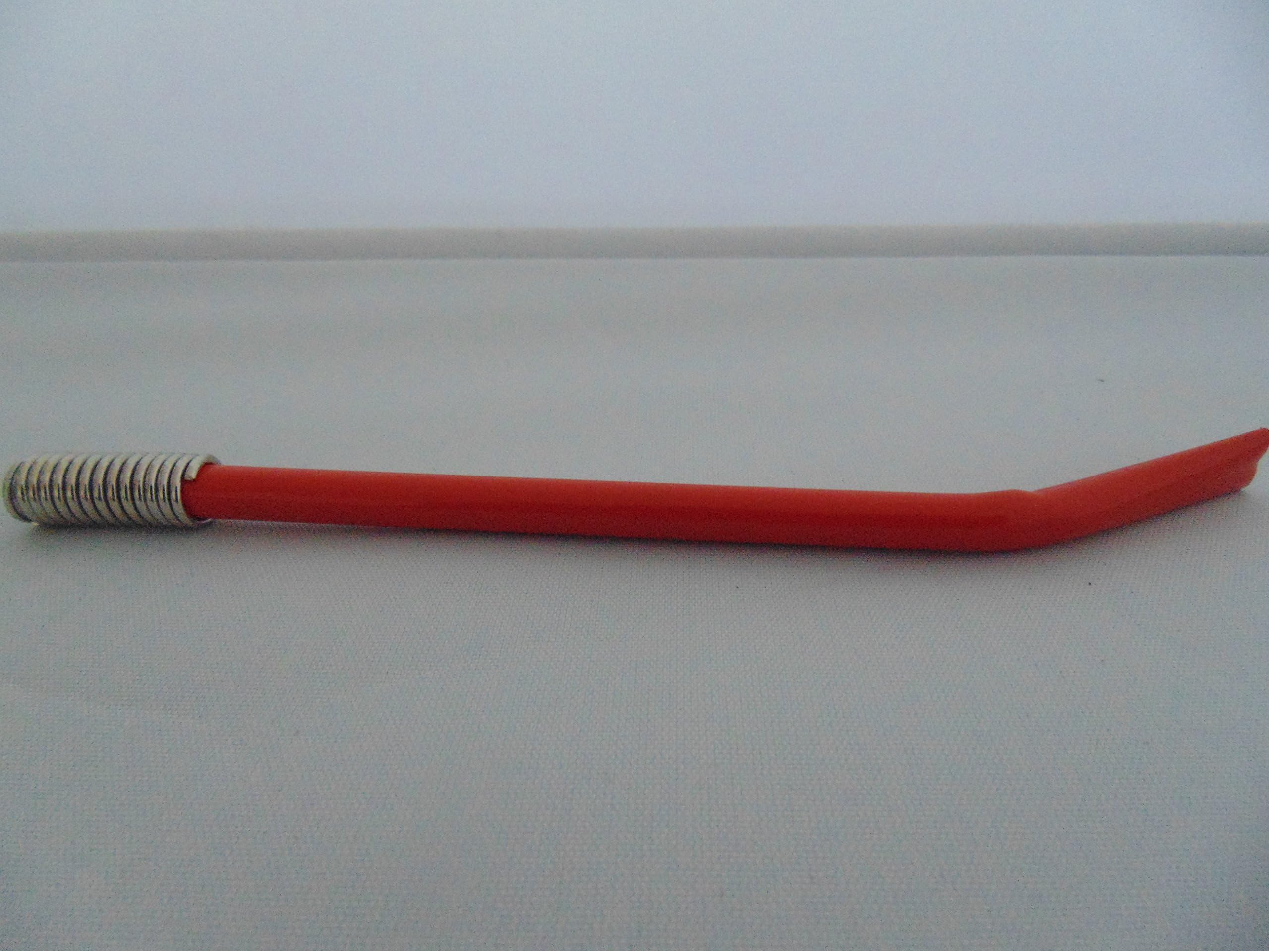 STAINLESS STEEL BOMBILLA/ STRAW FOR MATE GOURD-DIFFERENT COLORS (Red)