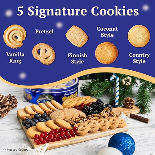 Miniatura 4 de Royal Dansk - Lata de galletas danesas de mantequilla, 24 onzas