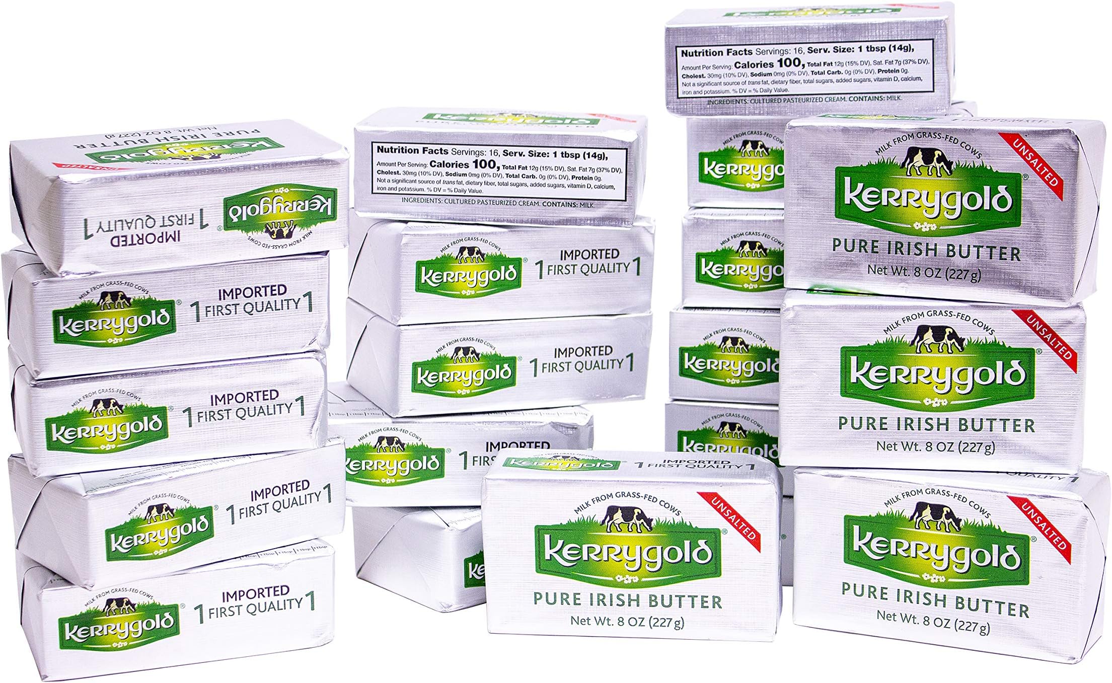 Kerrygold Salted Butter, 6-pack (113.5g each) main image 0