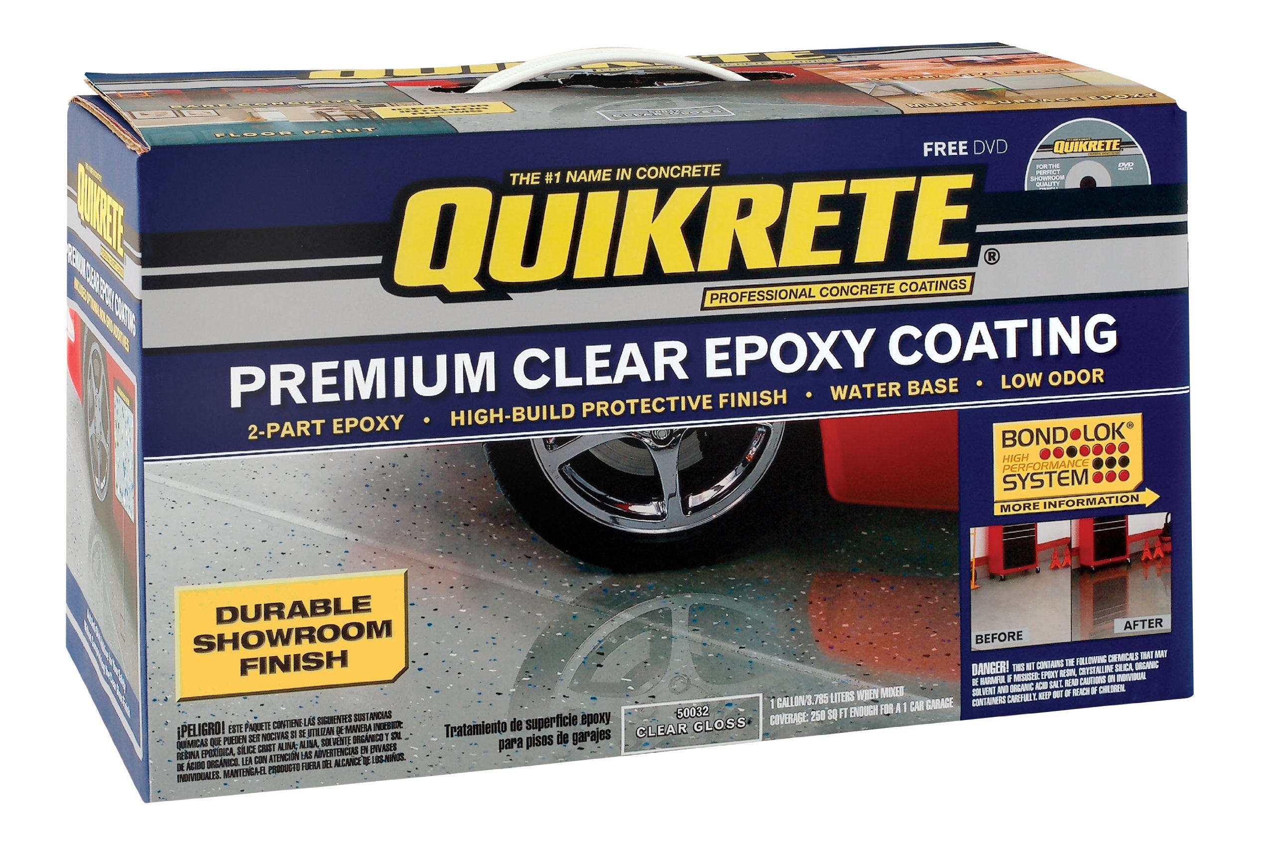 Buy Quikrete 0250032 Clear Premium Epoxy Kit 1 Gallon Online at