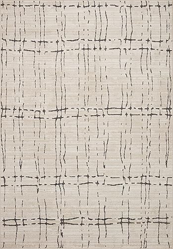 Miniatura 10 de Loloi II Darby Collection DAR-07 Alfombra de área de guijarrosarena de 5 pies 3 pulgadas x 7 pies 6 pulgadas