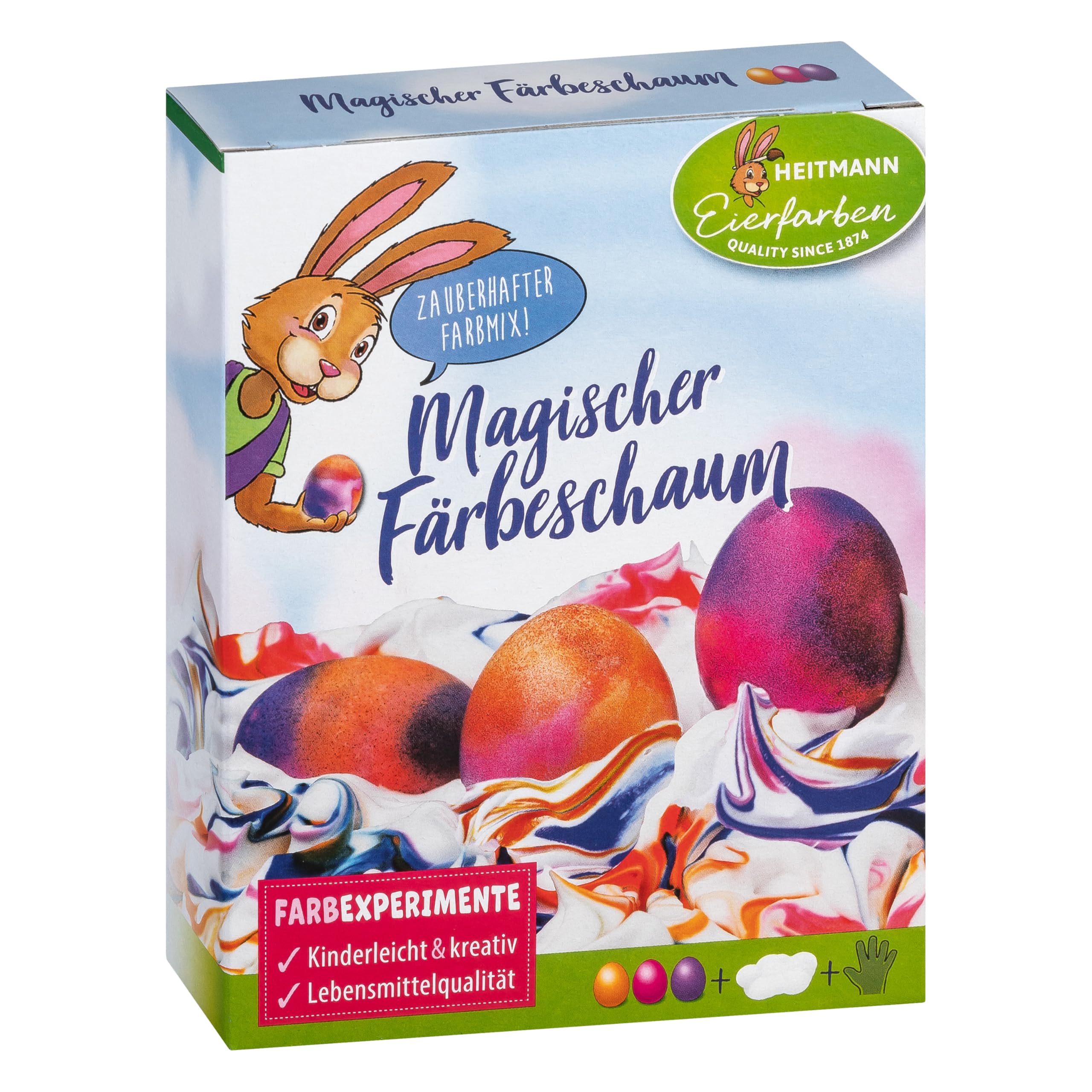 Heitmann Eierfarben - EGGsperimente - Magischer Färbeschaum
