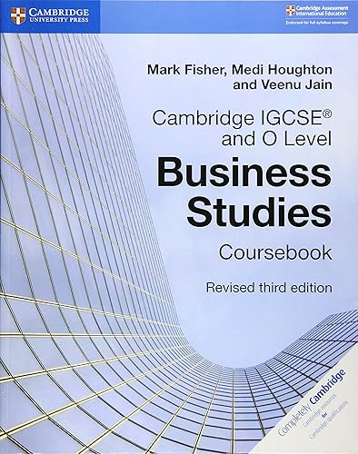 Cambridge IGCSE® and O Level Business Studies Revised Coursebook [Lingua inglese]