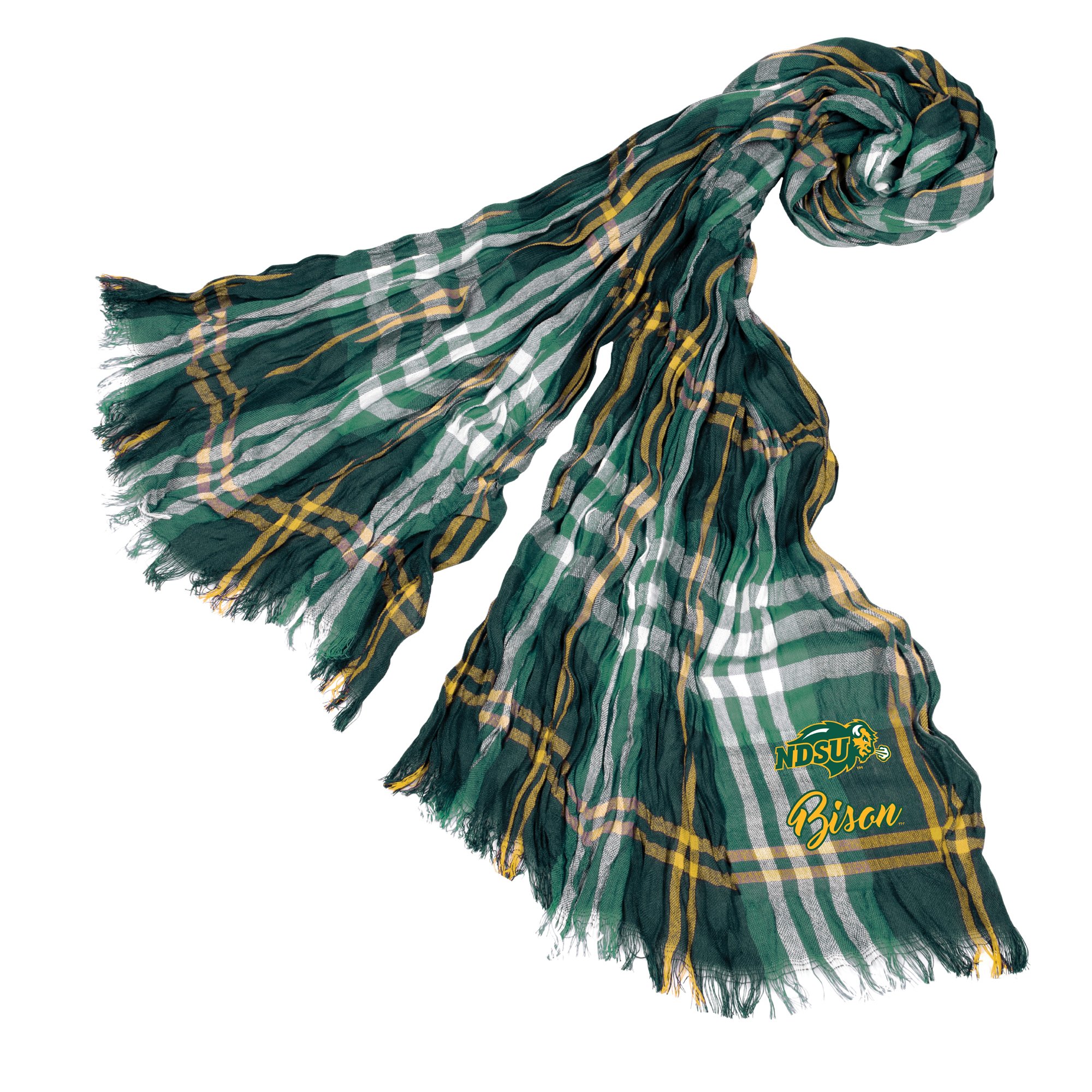 Little Earth ProductionsNCAA Crinkle Scarf Plaid