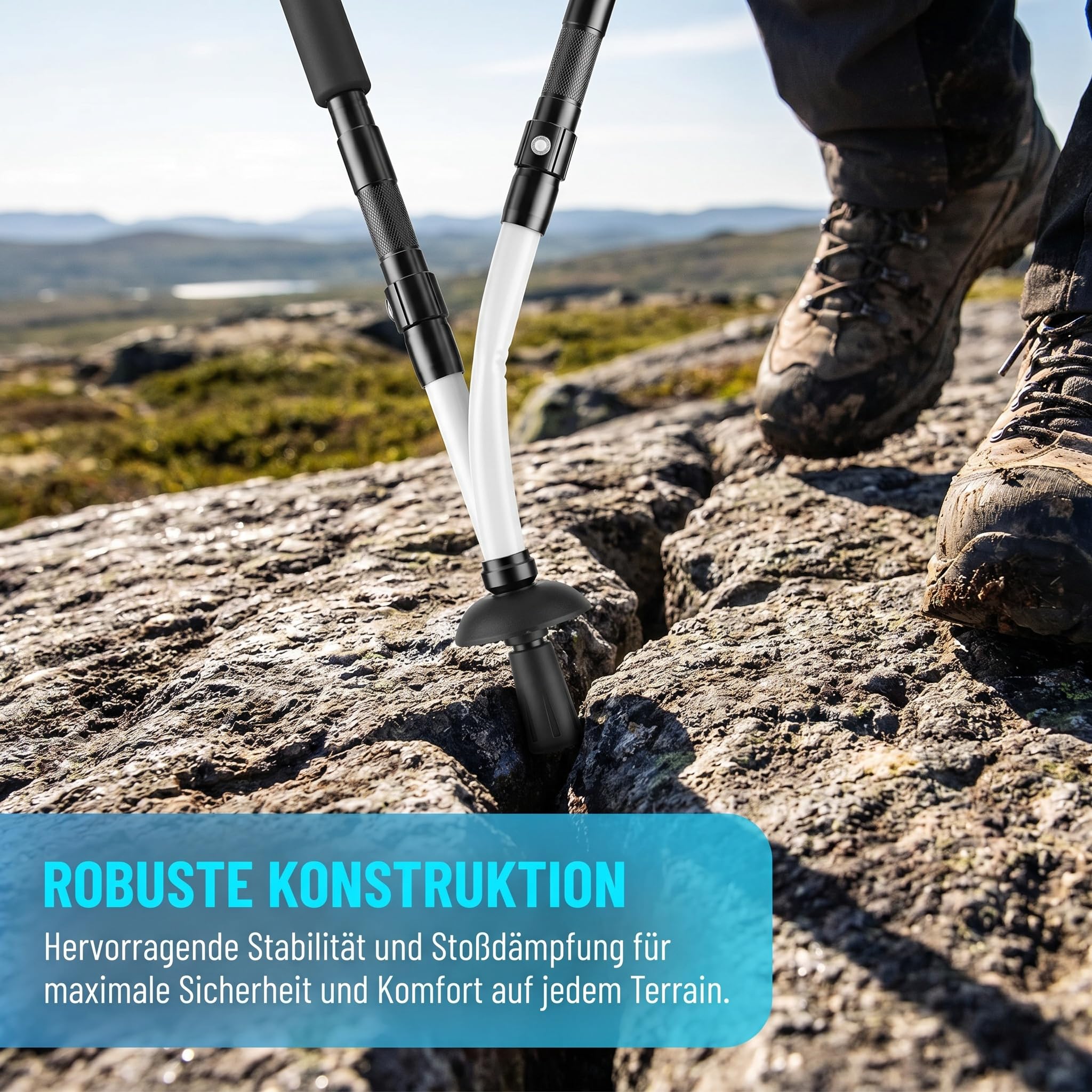 Leuchtende Taktische TrekkingstöCke – Leichte, Faltbare Led-WanderstöCke, 112cm/136cm/160cm Walking StöCke Aus Robustem Pc-Material Und Sind Bruchsicher, FüR Outdoor Wandern Camping